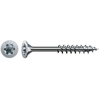 ABC SPAX® T-Star plus Senkkopf TORX Spanplattenschrauben WIROX verzinkt 6x200 mm (100) Stück