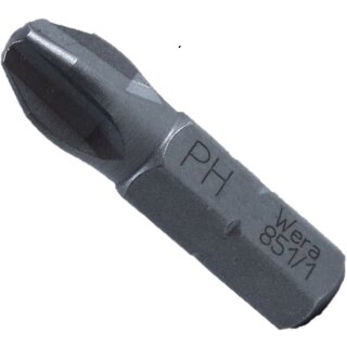 WERA Bit Kreuz PH 2 (1) Stück