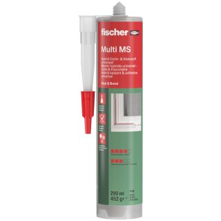 fischer Bauklebstoff Multi MS weiß 290 ml