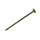 Holzbauschrauben Tellerkopf gelb verzinkt 10x240 mm (50)...
