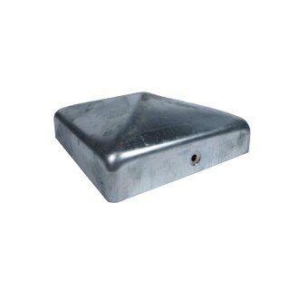 Pfostenkappe Pyramide feuerverzinkt 121x121 mm