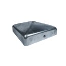 Pfostenkappe Pyramide feuerverzinkt 121x121 mm