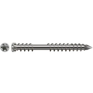 ABC SPAX® T-Star plus Edelstahl Terrassenschrauben Zylinderkopf A2 5x60 mm (100) Stück