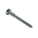 DIN 571 Sechskant-Holzschrauben galv. verzinkt 12x80 mm...