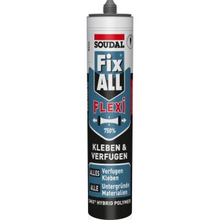 SOUDAL FIX ALL Classic Schwarz Alleskleber Universalkleber 470g / 290ml