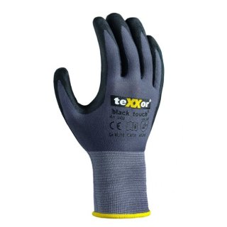 1 Paar Montagehandschuhe black touch® - teXXor®  Gr. 9