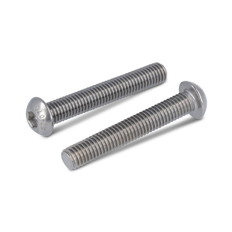 ISO 7380 Linsenkopfschrauben mit Innensechskant Edelstahl A2, 1,94 € 