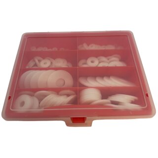 325 tlg. Sortiment große Unterlegscheiben DIN 9021 Polyamid M3-M12