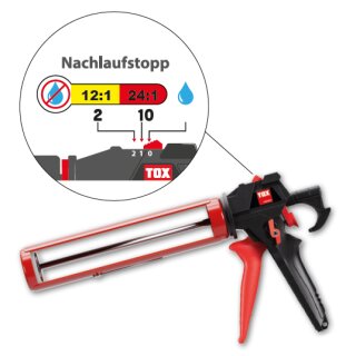 TOX Liquix Blaster Switch Kartuschenpresse Auspresspistole Silikonpresse 150ml/280ml/300ml