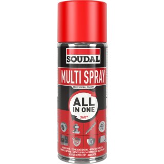 SOUDAL Multi Spray Universalspray Röstlöser Schmiermittel Kriechöl 400 ml