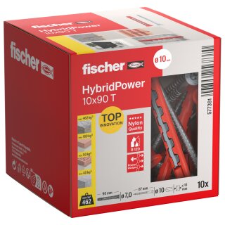 fischer HybridPower 10x90 T (10 Stück)