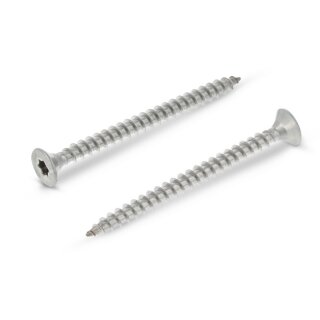 Spanplattenschrauben Vollgewinde Edelstahl A2 TX 6x60 mm (100) Stück