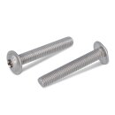 ISO 7380 Flachrundkopfschrauben mit Flansch TX Edelstahl...