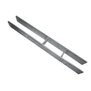 H-Anker EXTRA STABIL Pfostenträger feuerverzinkt 161x800x80x8 mm