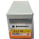 500 Stück 4,2x55 Gipsplattenschrauben Feingewinde...