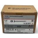 200 Stück JD Drive Universalschrauben Edelstahl A2...