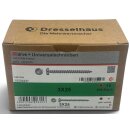 200 Stück JD Drive Universalschrauben 3x25 Pan-Head...