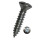 100 Stück Dresselhaus DIN 7983 Linsensenk-Blechschrauben 3,5x13 mm Kreuzschlitz H