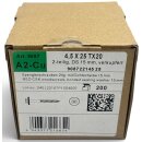 200 Stück Spenglerschrauben 4,5x25 mm 2tlg....